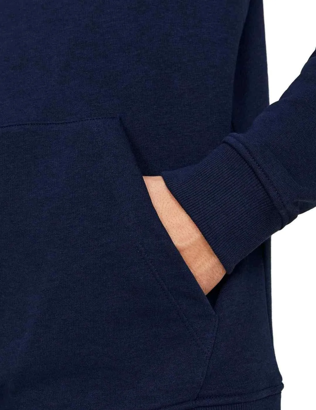 Sudadera Jack&Jones Zuri marino con capucha para hombre