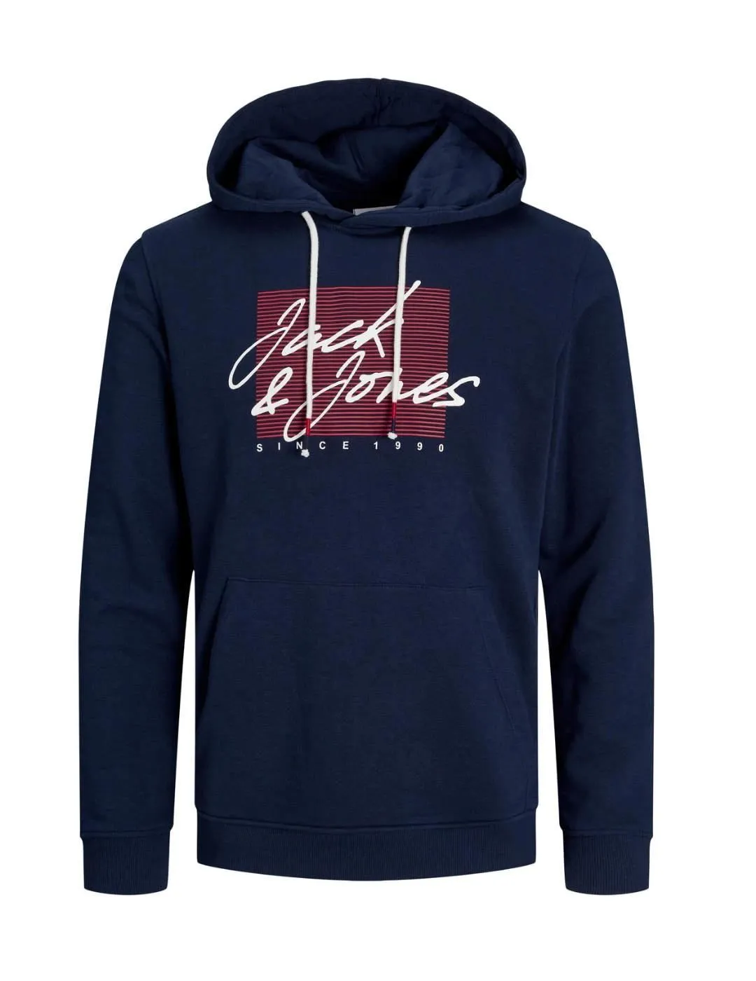 Sudadera Jack&Jones Zuri marino con capucha para hombre