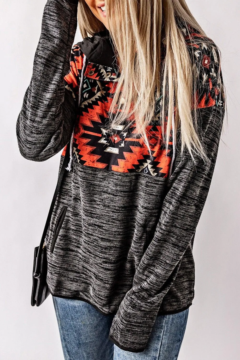 Sudaderas con estampado geométrico