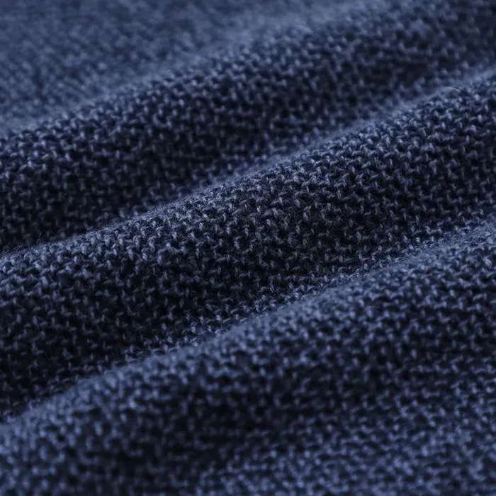 Sueter Hackett – Cotton Mouline Half Zip Sweater