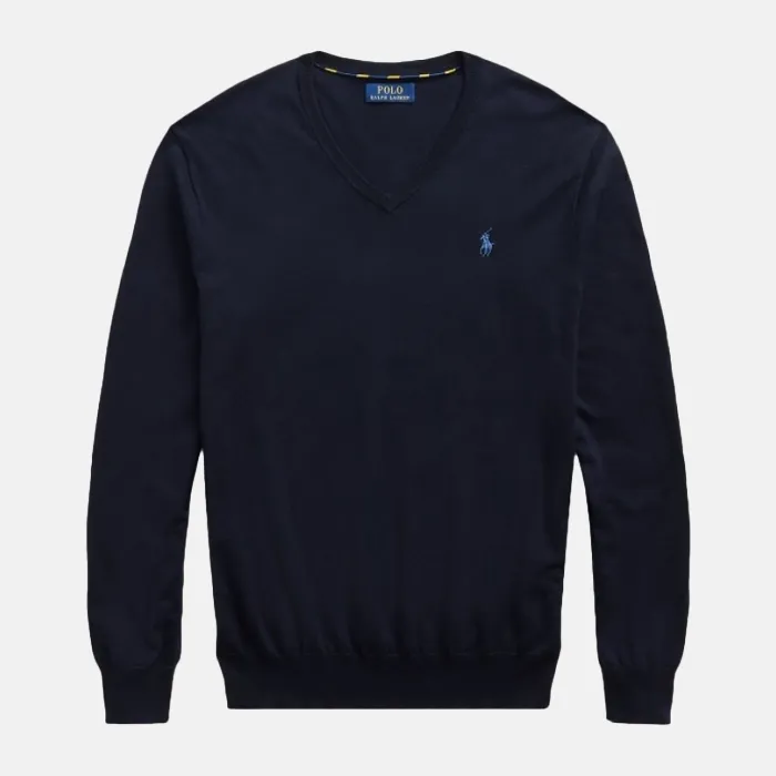 SWEATER POLO C/V CAB HUNTER NAVY