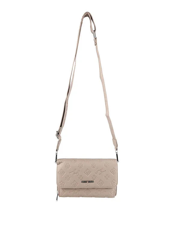 Sweet Years Bolso bandolera de mujer con compartimento para cartera.