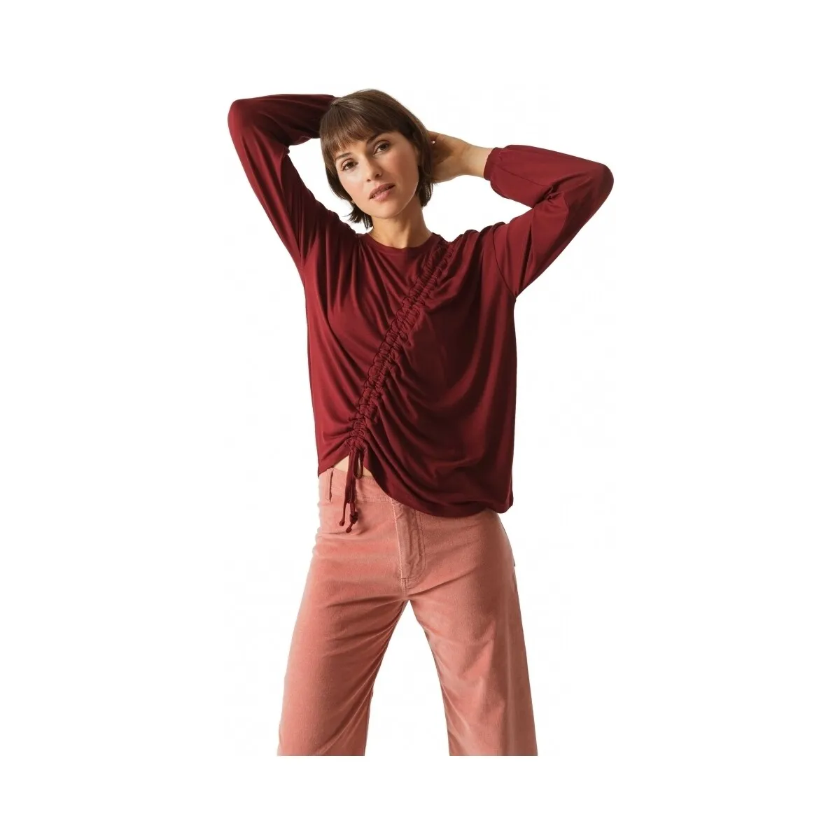 TSHIRT BEZI  BURGUNDY