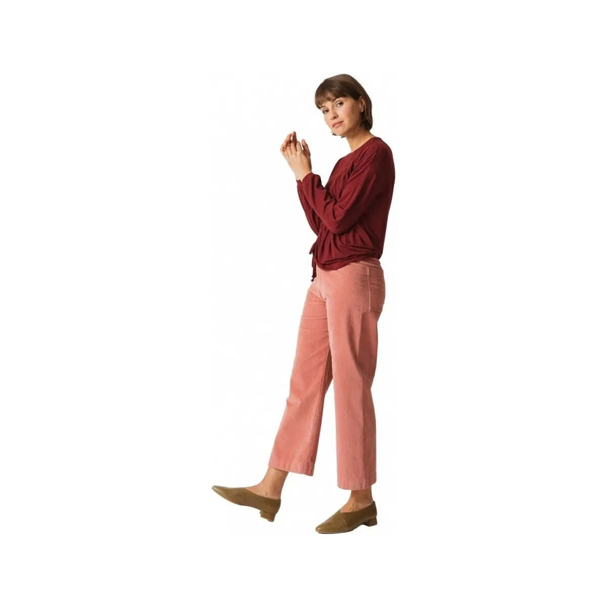 TSHIRT BEZI  BURGUNDY