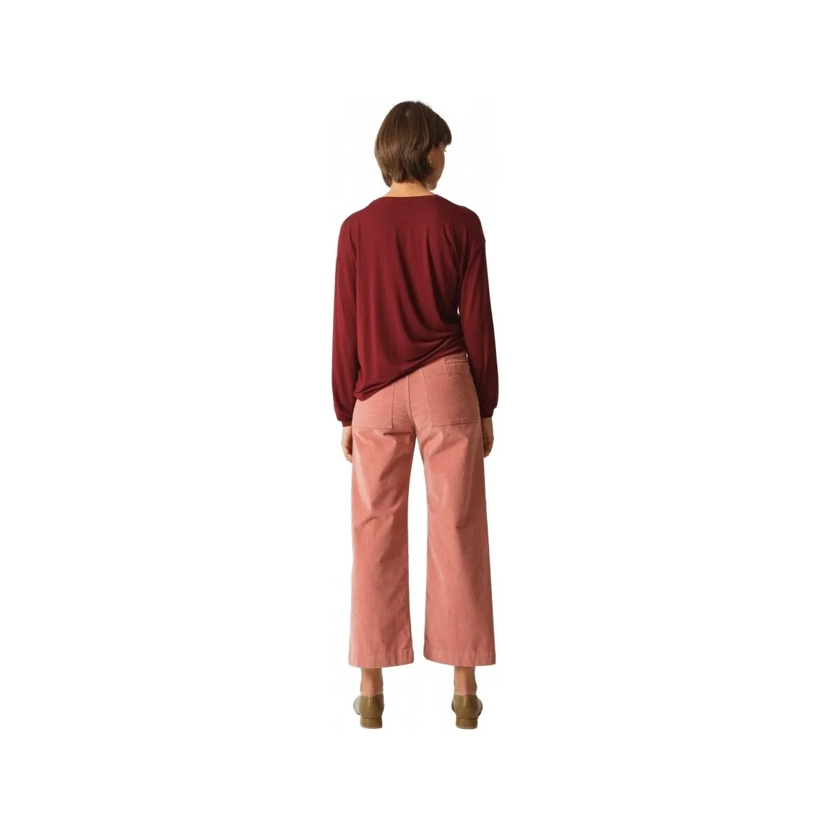 TSHIRT BEZI  BURGUNDY