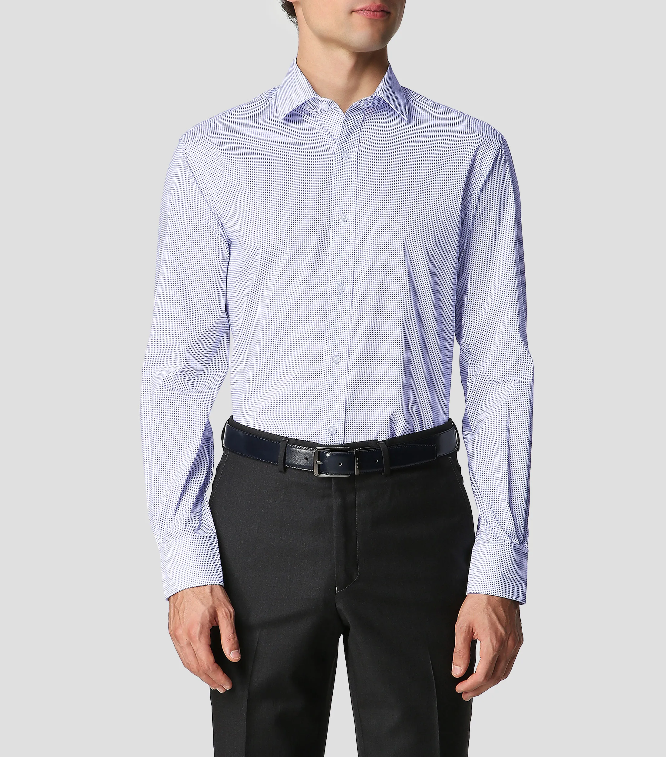 Tommy Hilfiger Camisa con microdiseños manga larga Hombre