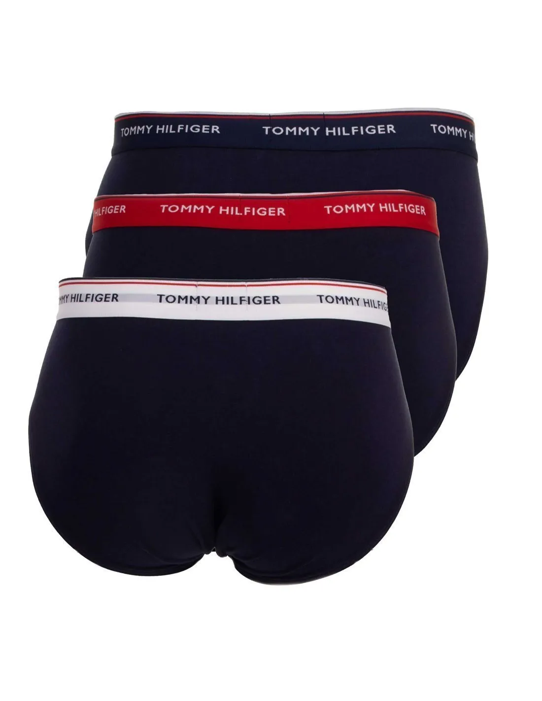 TOMMY HILFIGER  PACK 3 HIP BRIEF AZUL MARINO IU87903766 HOMBRE