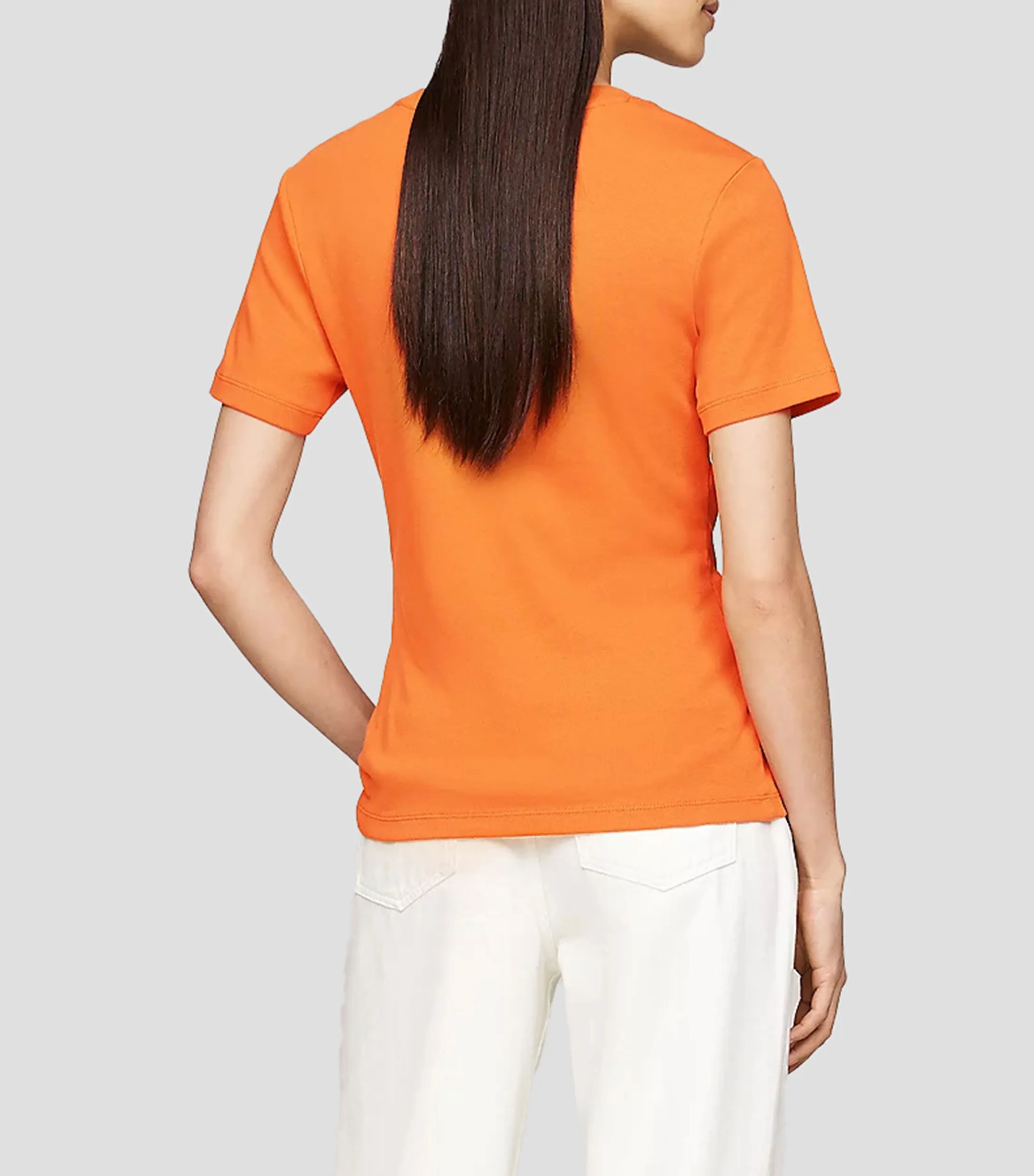 Tommy Hilfiger Playera lisa de manga corta Mujer