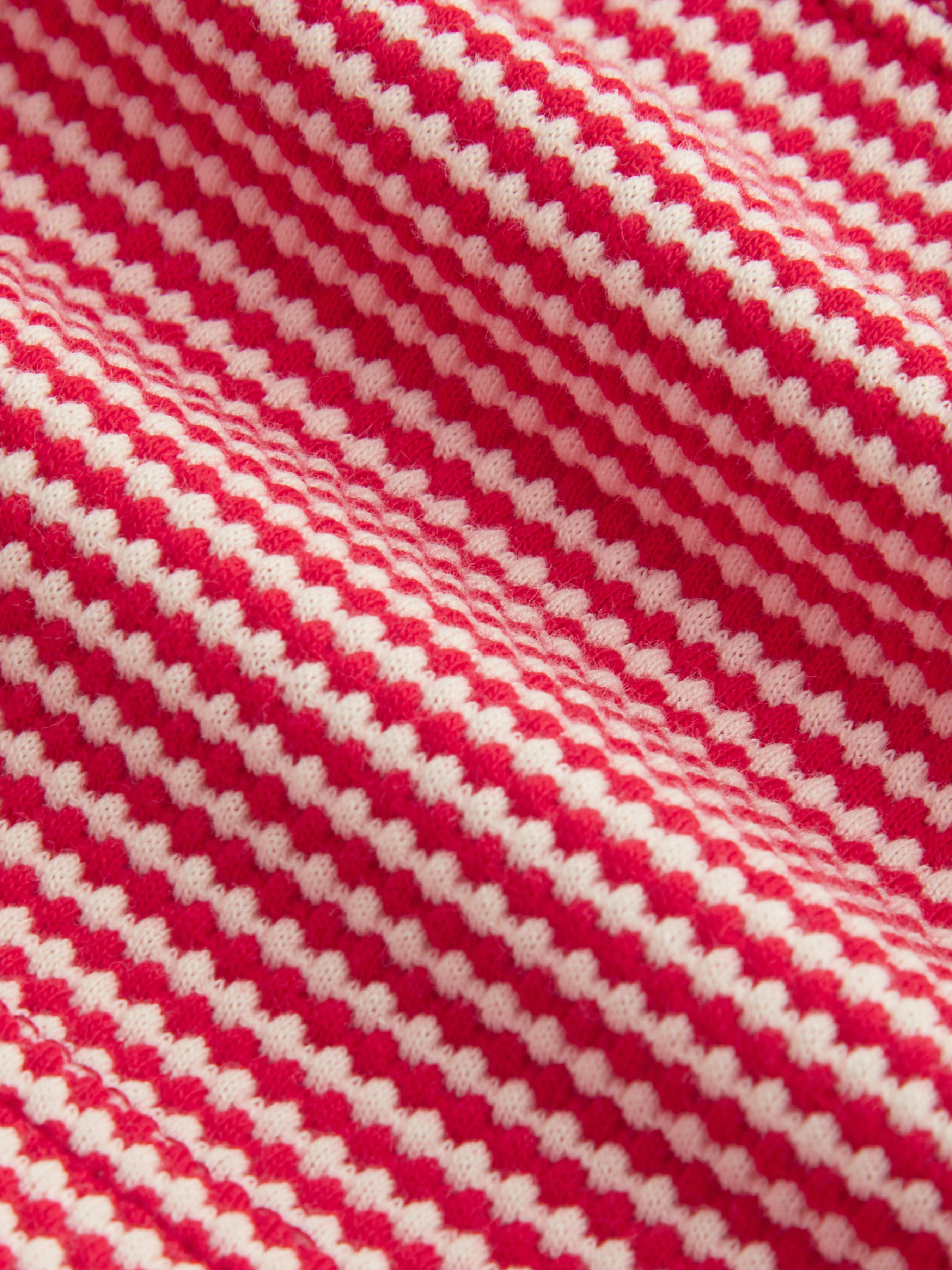 Top Crop a Rayas con Corte Asimétrico y Escote Desigual de Mezcla de Algodón
