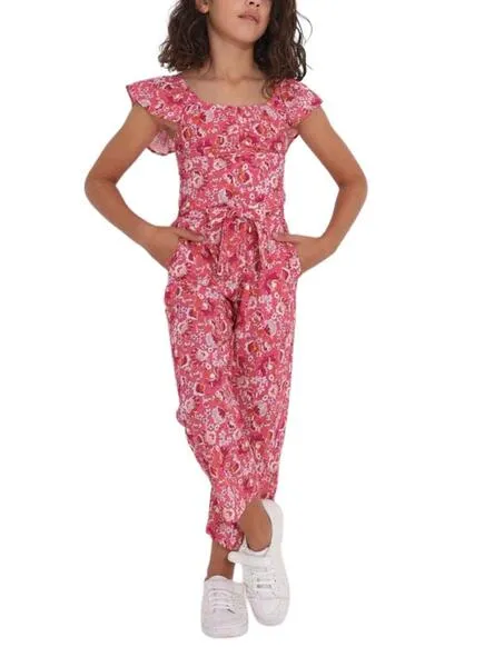 Top Mayoral Estampado Rosa para Niña