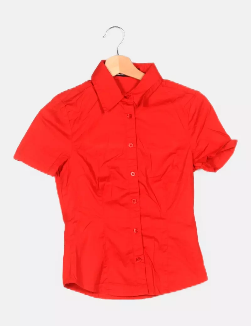 Vero Moda Camisa roja básica