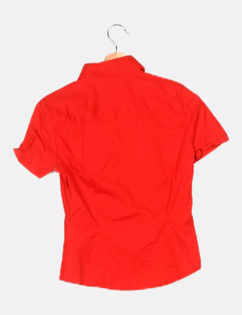 Vero Moda Camisa roja básica