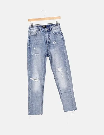 Vero Moda Jeans denim pitillo ripped
