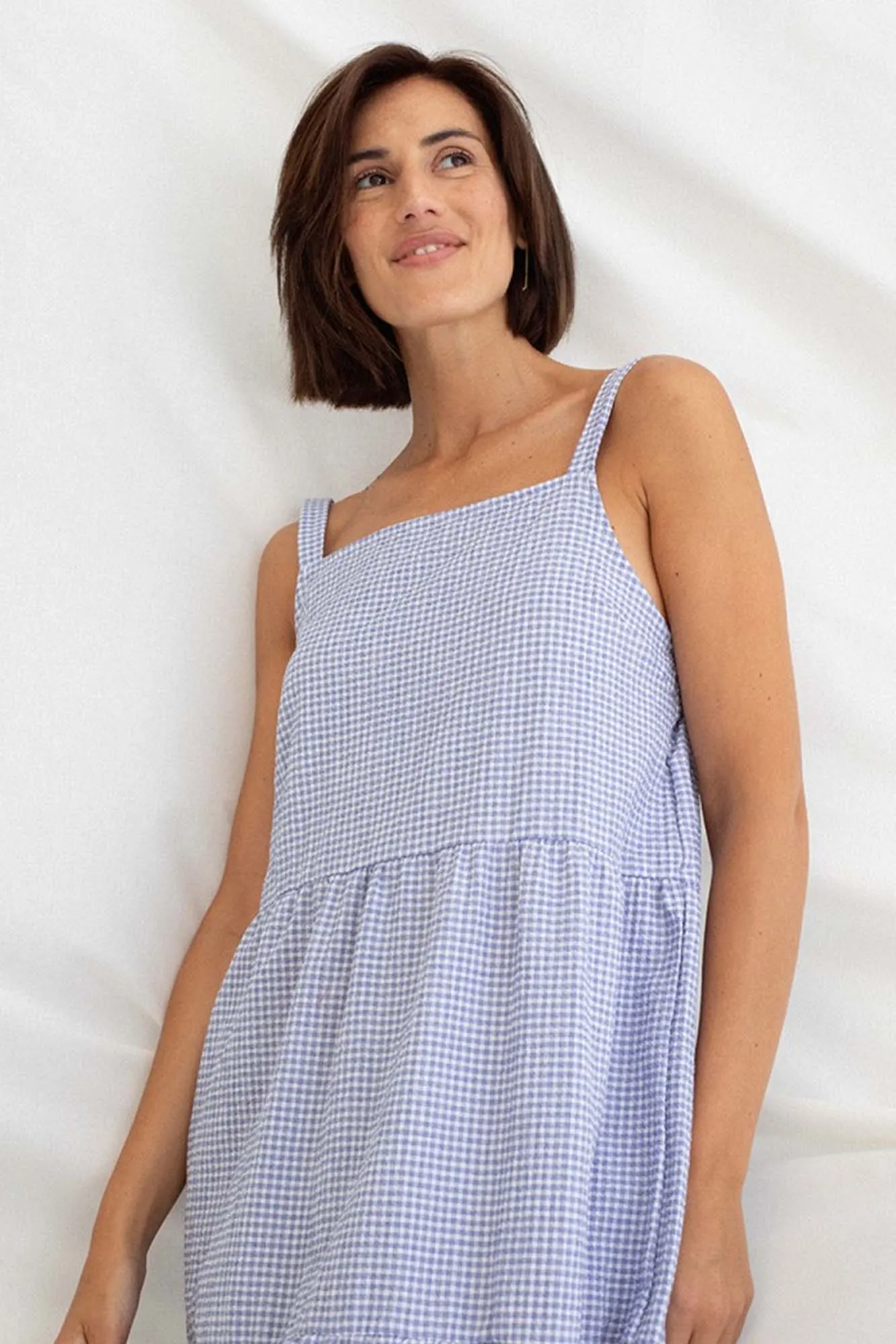 Vestido de cuadros vichy DAQUI