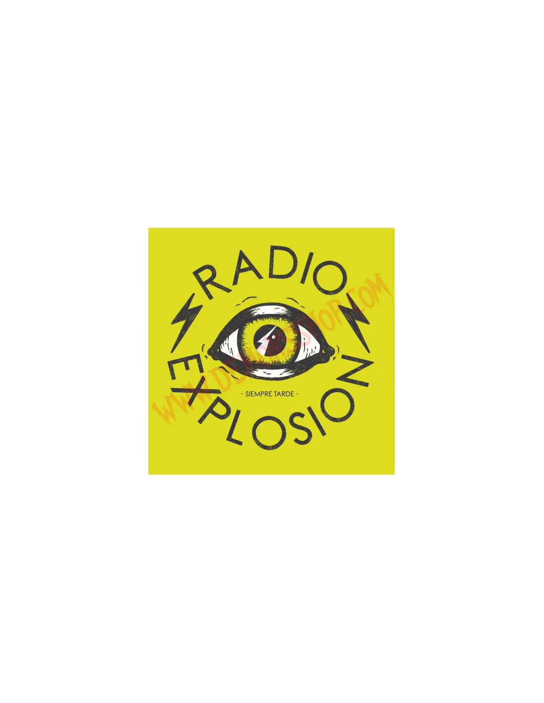VINILO LP RADIO EXPLOSION  SIEMPRE TARDE