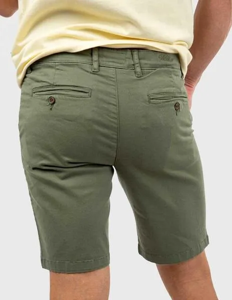Williot Bermuda Verde Khaki para hombre