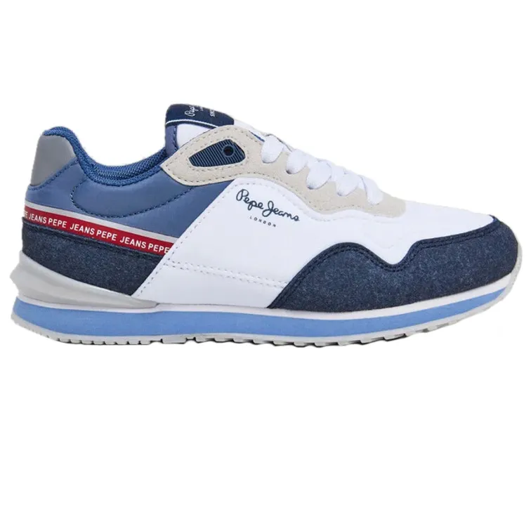 ZAPATILLA COMBINADA ESTILO RUNNING NIÑO PEPE JEANS