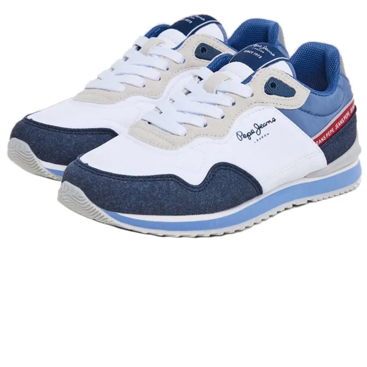 ZAPATILLA COMBINADA ESTILO RUNNING NIÑO PEPE JEANS