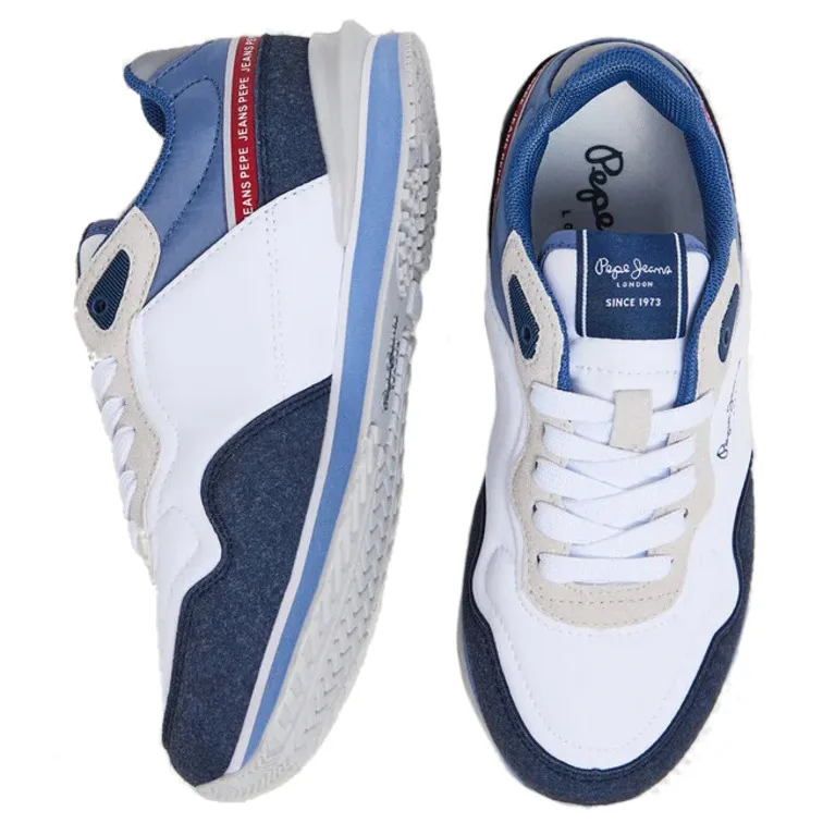 ZAPATILLA COMBINADA ESTILO RUNNING NIÑO PEPE JEANS