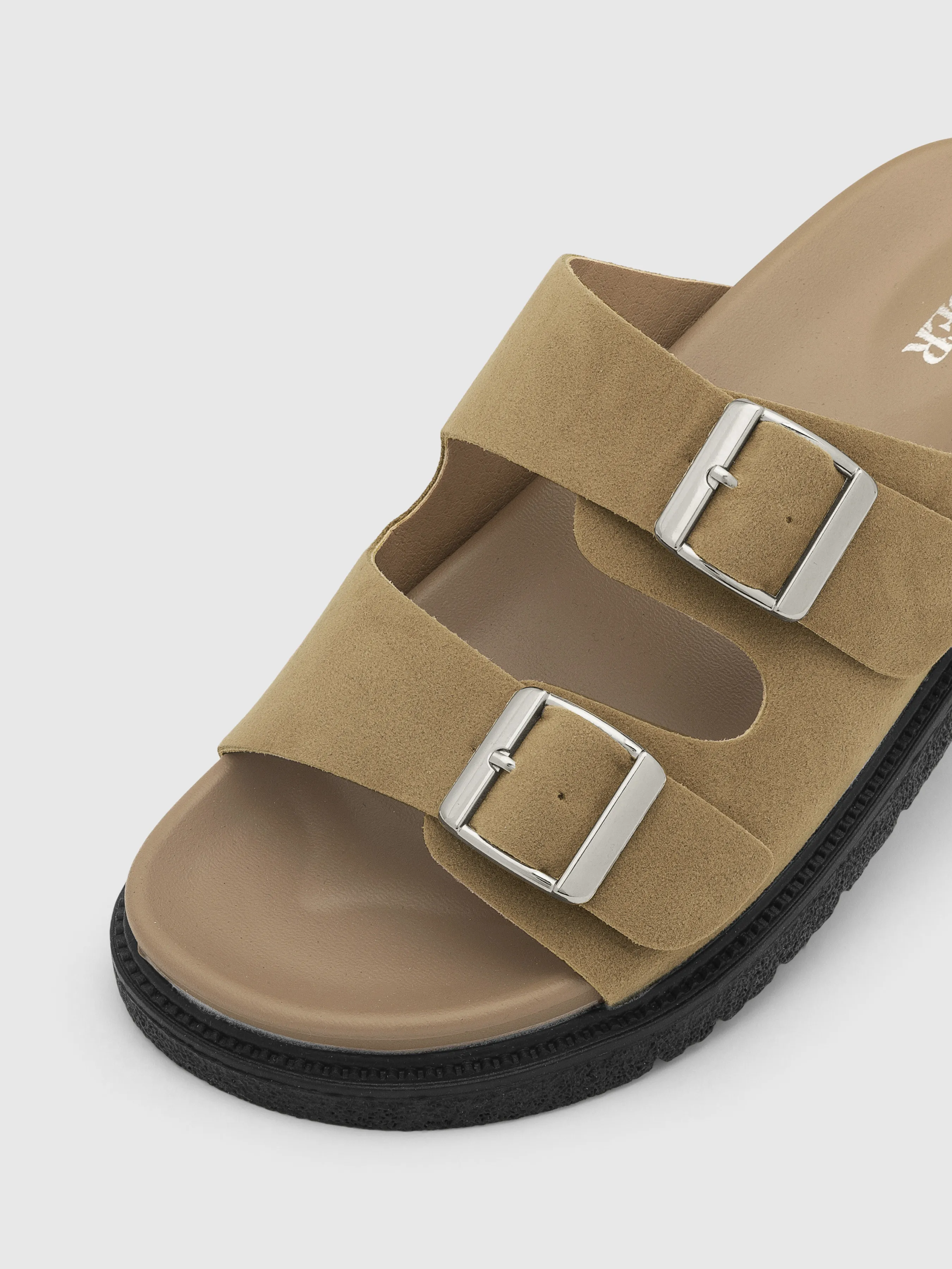  Zapatillas de Doble Banda con Hebilla