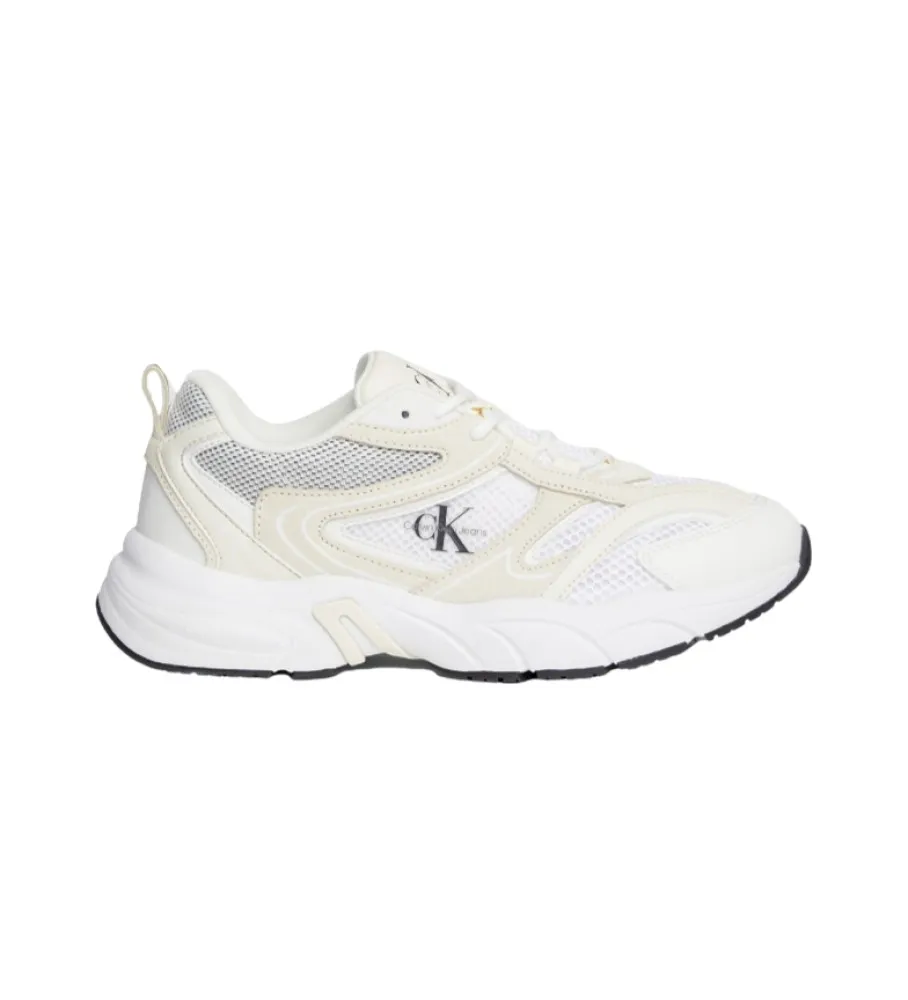 Zapatillas de piel Retro Tennis blanco