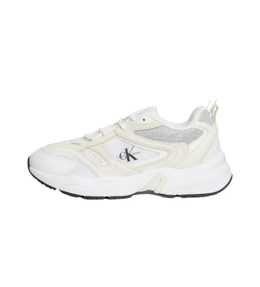Zapatillas de piel Retro Tennis blanco