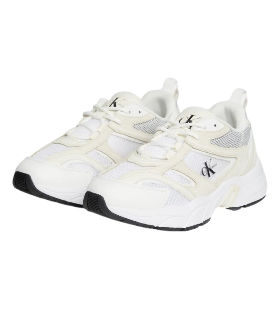 Zapatillas de piel Retro Tennis blanco
