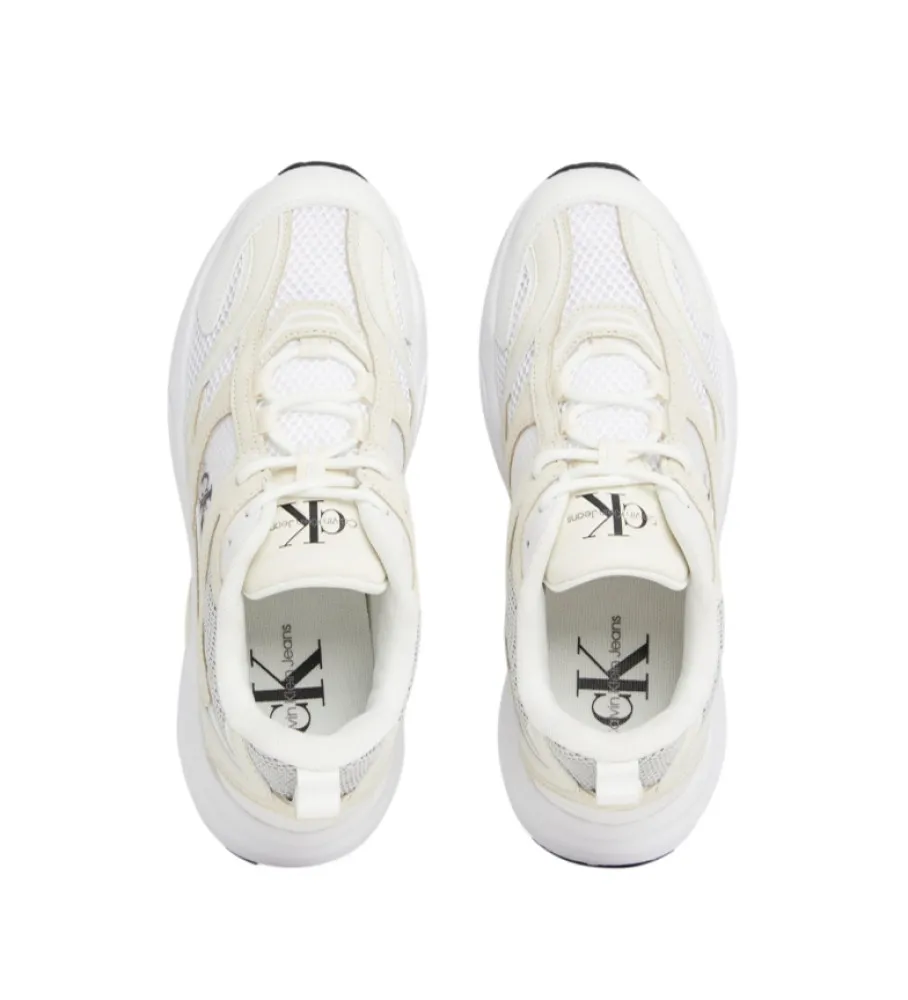Zapatillas de piel Retro Tennis blanco