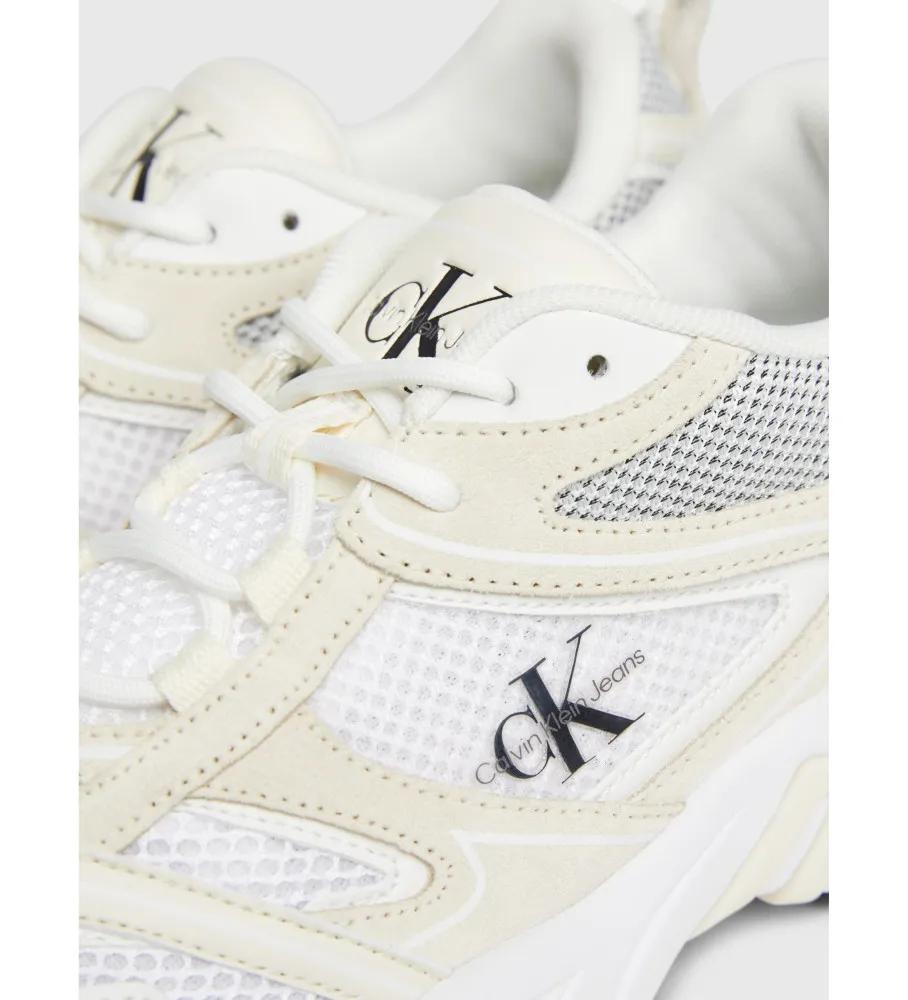 Zapatillas de piel Retro Tennis blanco