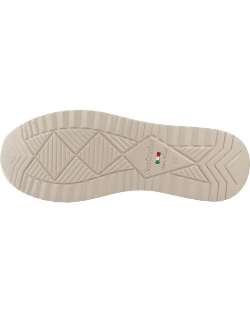 Zapatillas deporte NERO GIARDINI  de Mujer ZAPATILLAS MUJER MODELO E409815D COLOR BEIS  714