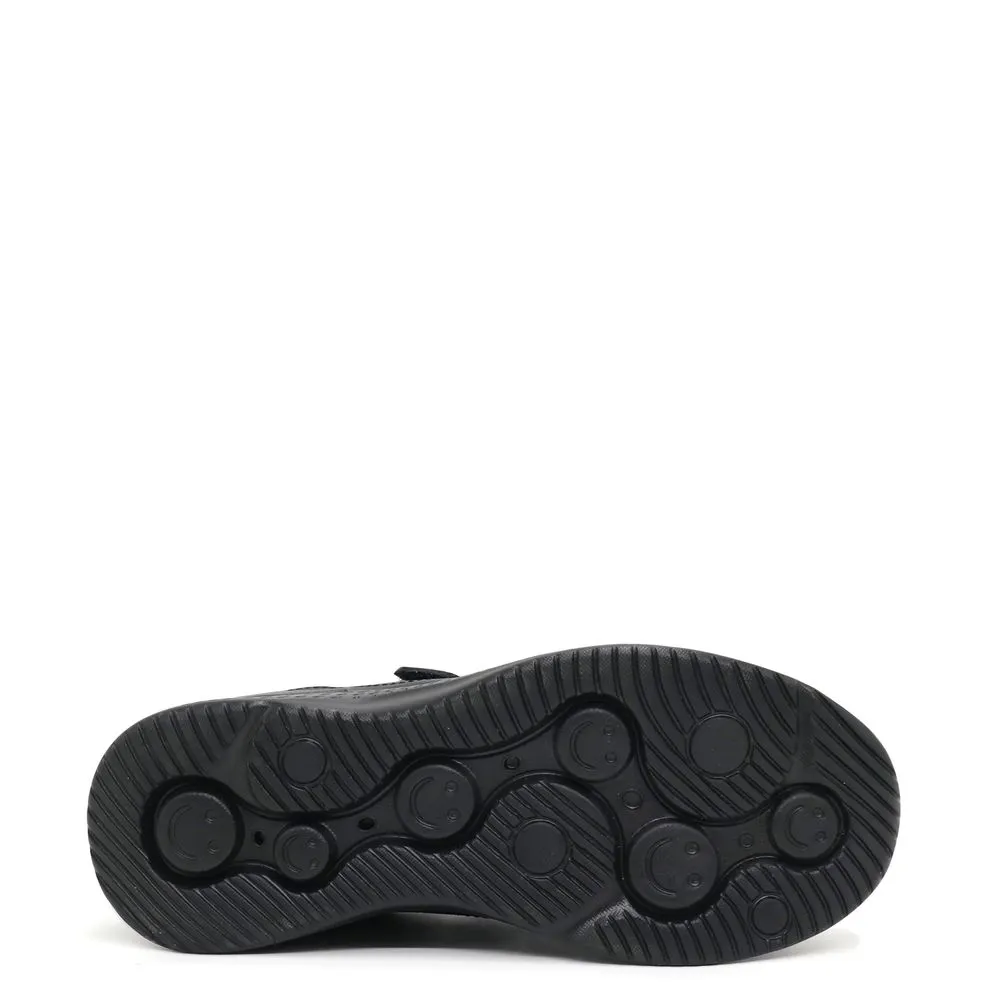 ZAPATILLAS ESCOLAR DE CUERO PAR&SS JA23CG806 NEGRO