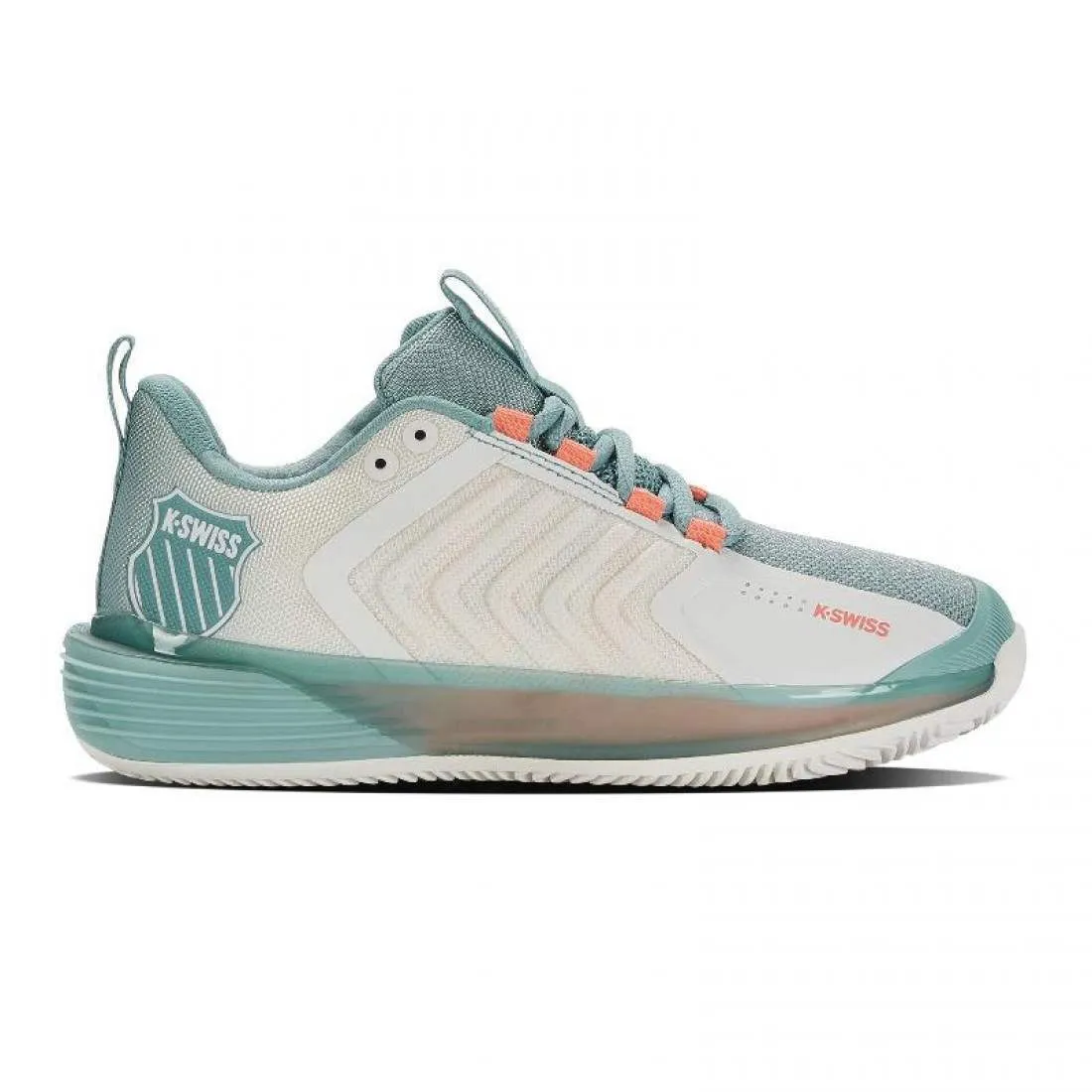 Zapatillas Kswiss Ultrashot 3 Blanco Turquesa | Kswiss