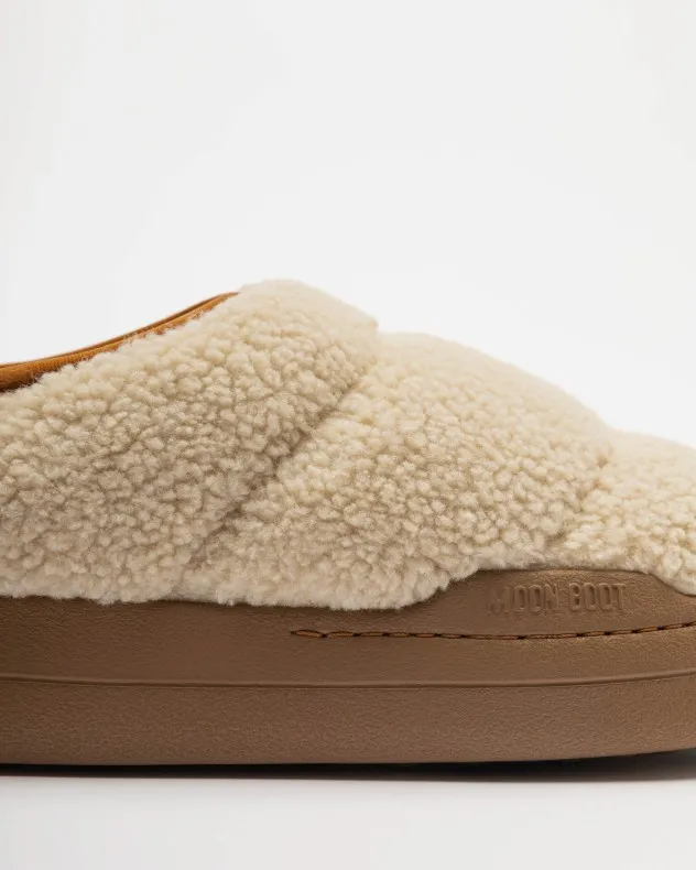Zapatillas sin cordones Moon Boot 2470120 Beige