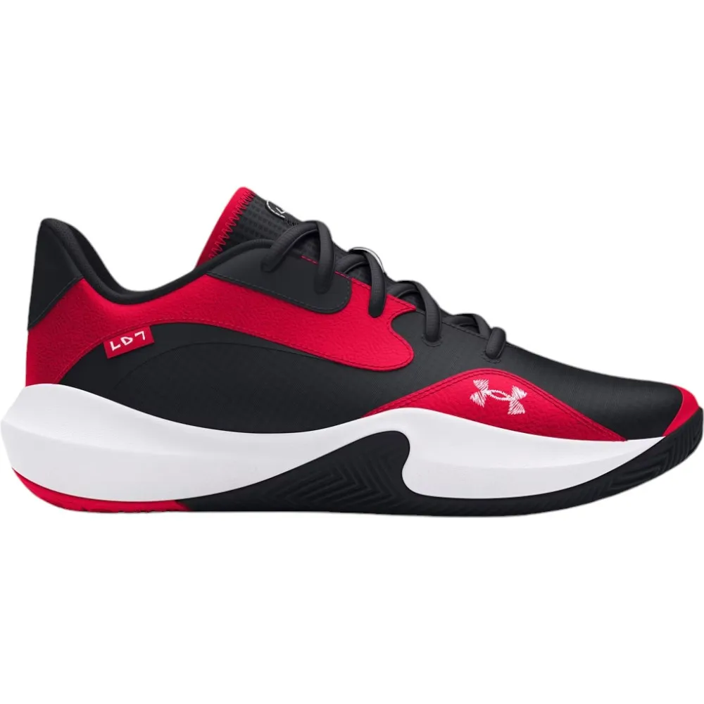 ZAPATILLAS UNDER ARMOUR LOCKDOWN 7 LOW ROJO 3027646600 BALONCESTO HOMBRE