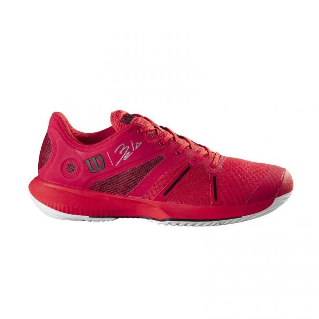 Zapatillas Wilson Bela Pro Rojo Poppy Blanco Negro | Wilson