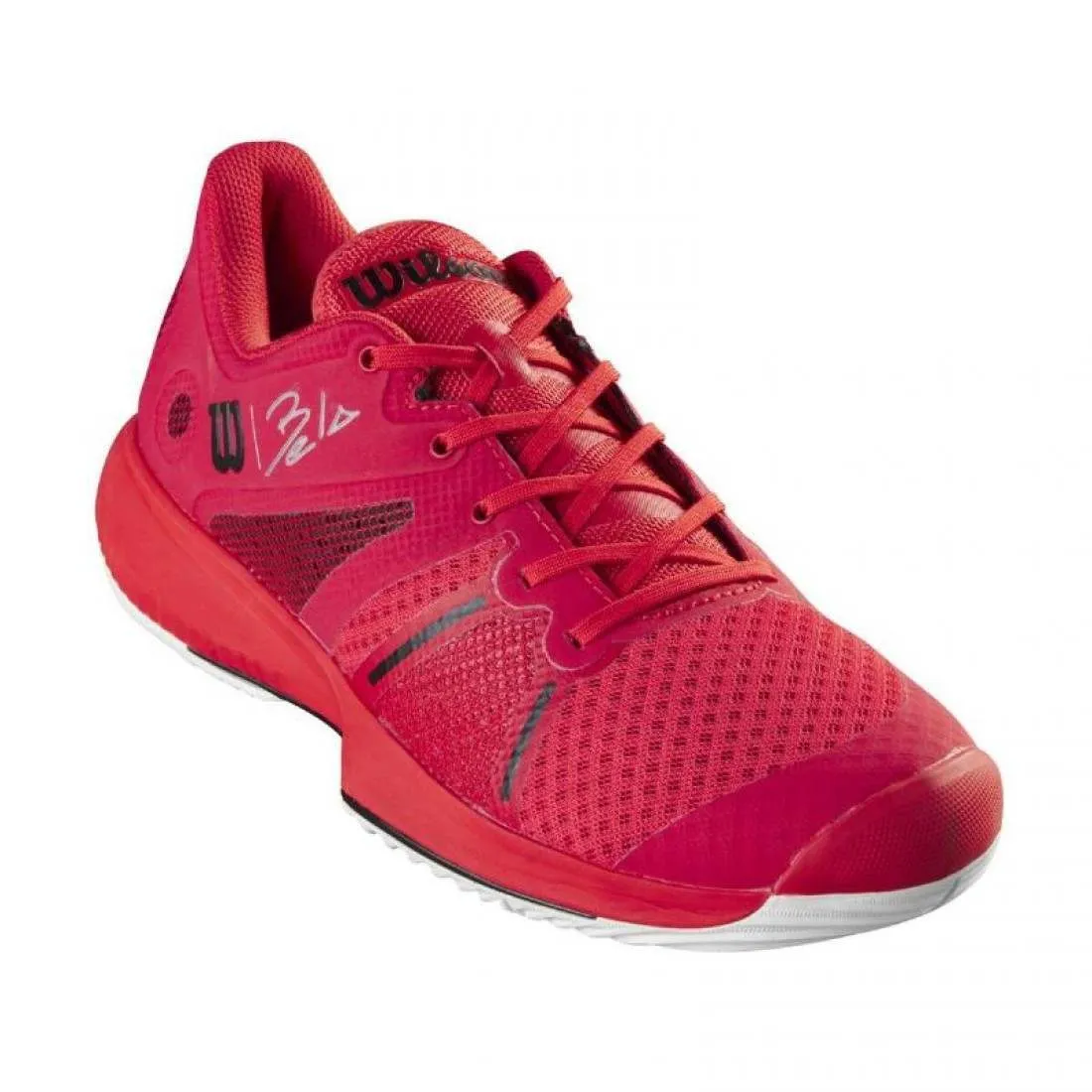 Zapatillas Wilson Bela Pro Rojo Poppy Blanco Negro | Wilson