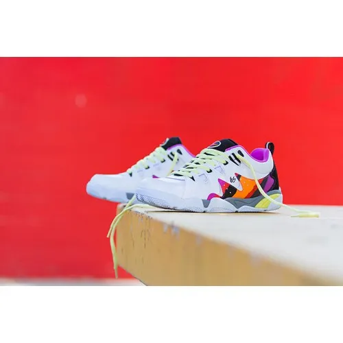 Zapatillas És Symbol White Purple