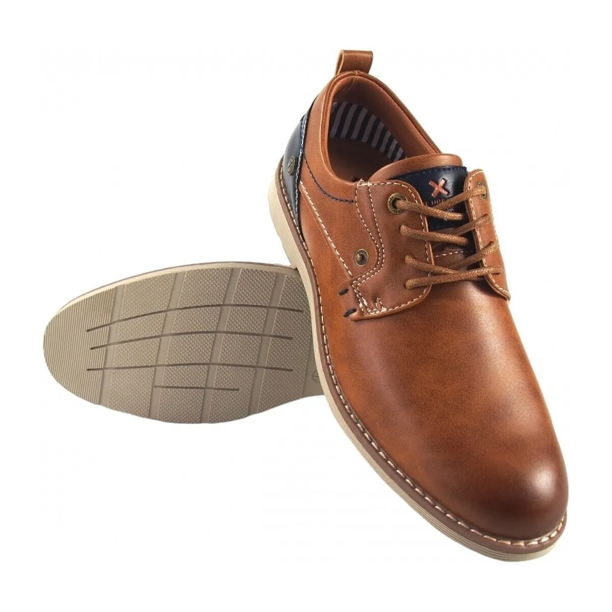 Zapato caballero  142505 cuero