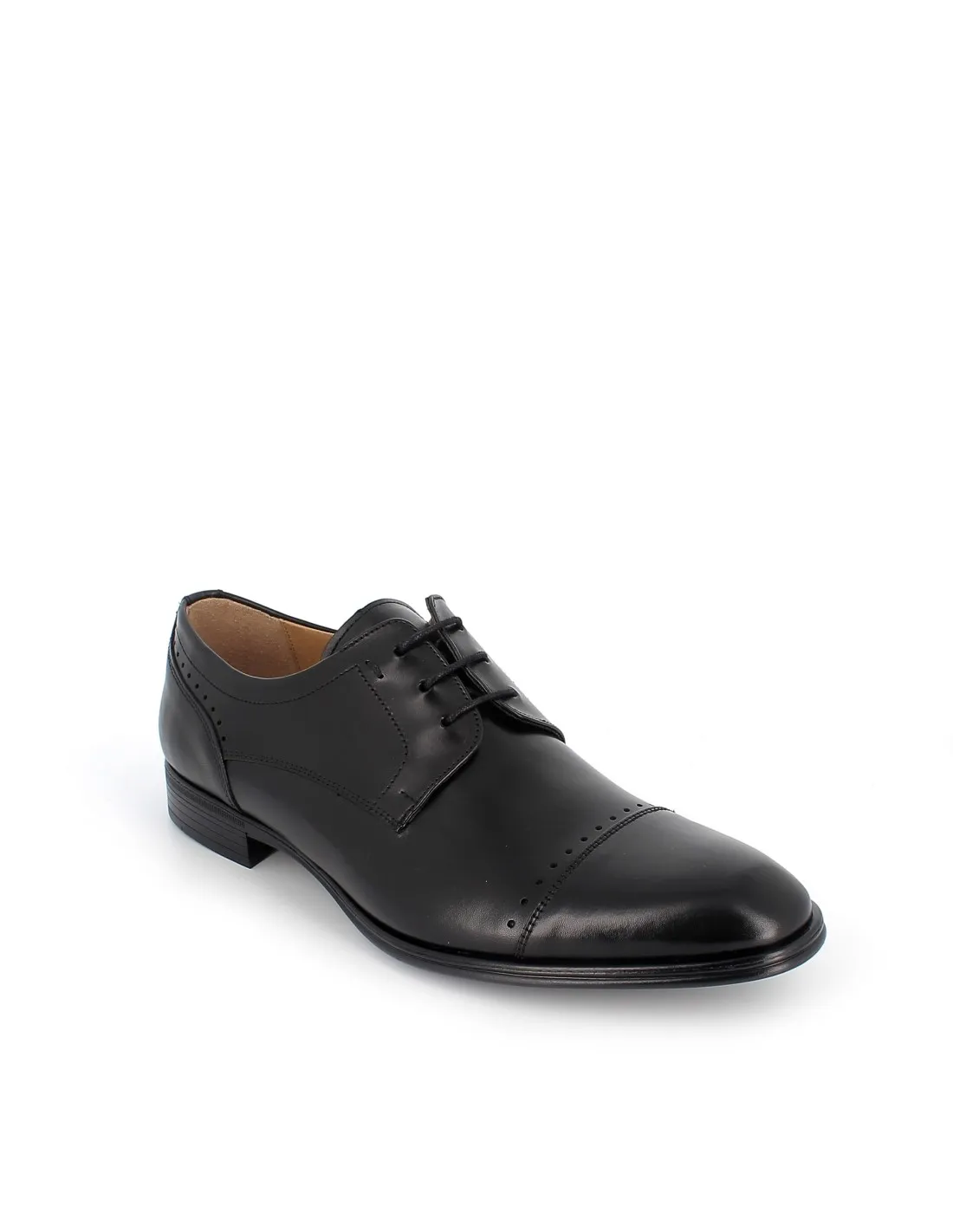Zapato de vestir en piel con cordones para hombre DONATELLI