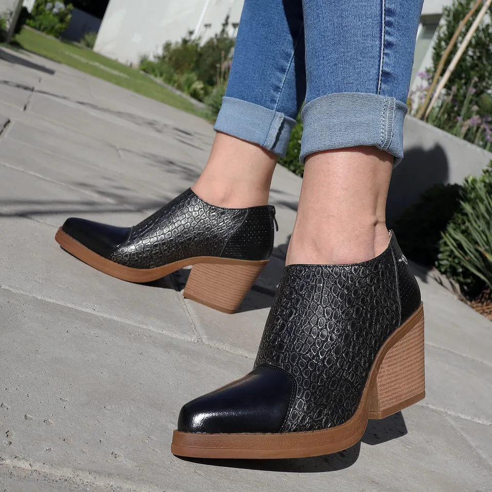 Zapato Moda Campero 07 Negro