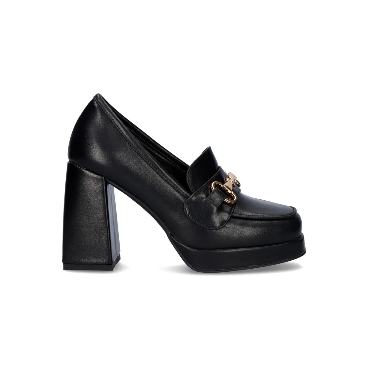 ZAPATO TACÓN ESTILO MOCASÍN  W2083R3136 COLOR BLACK